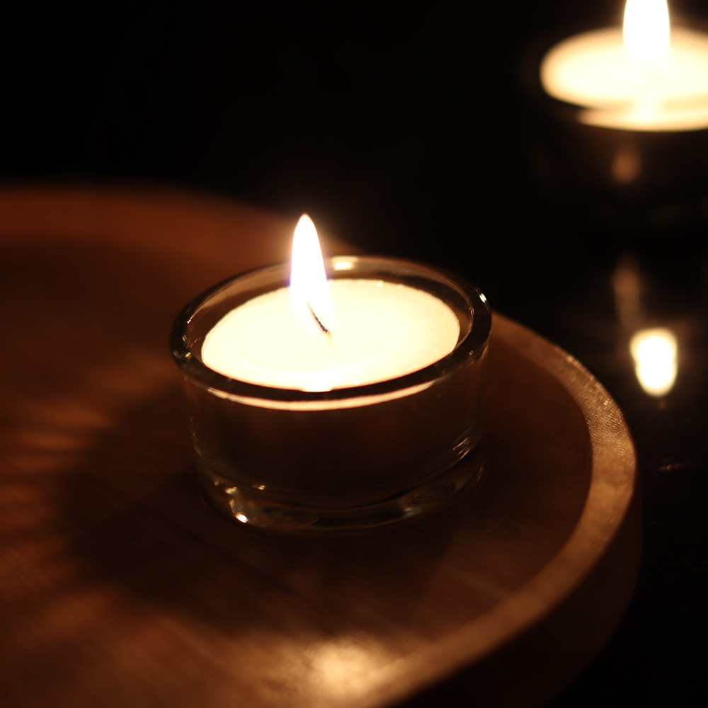 ティーライトキャンドル ハロウィン 燃焼 約6時間 1000個 6h 6H 結婚式