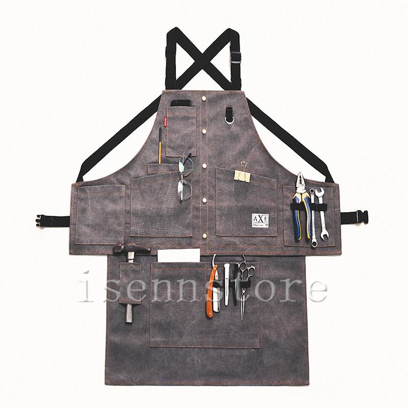 エプロン メンズ 作業用 キャンバス 前掛け ワークエプロン キッチン