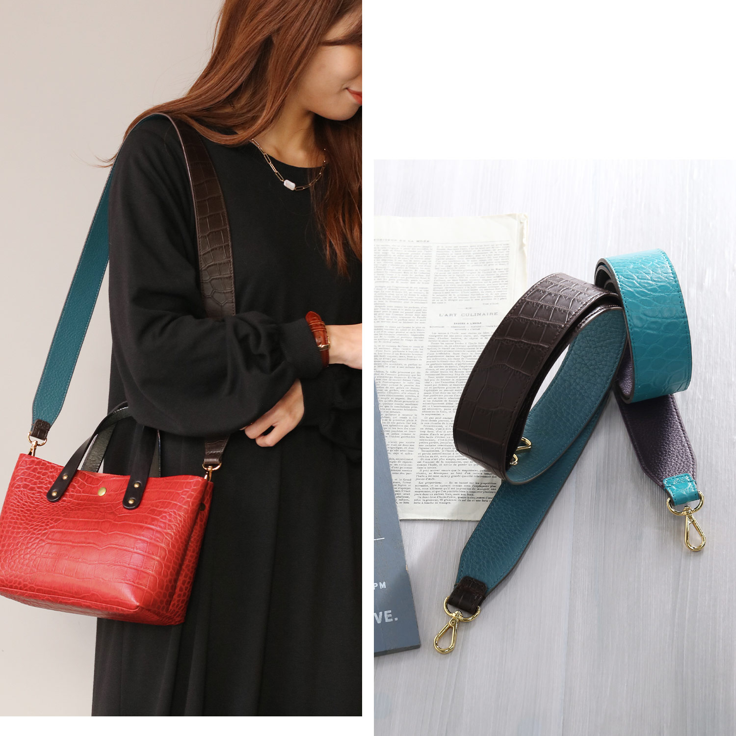 sankyo shokai（三京商会） ショルダーストラップ 太め 40mm