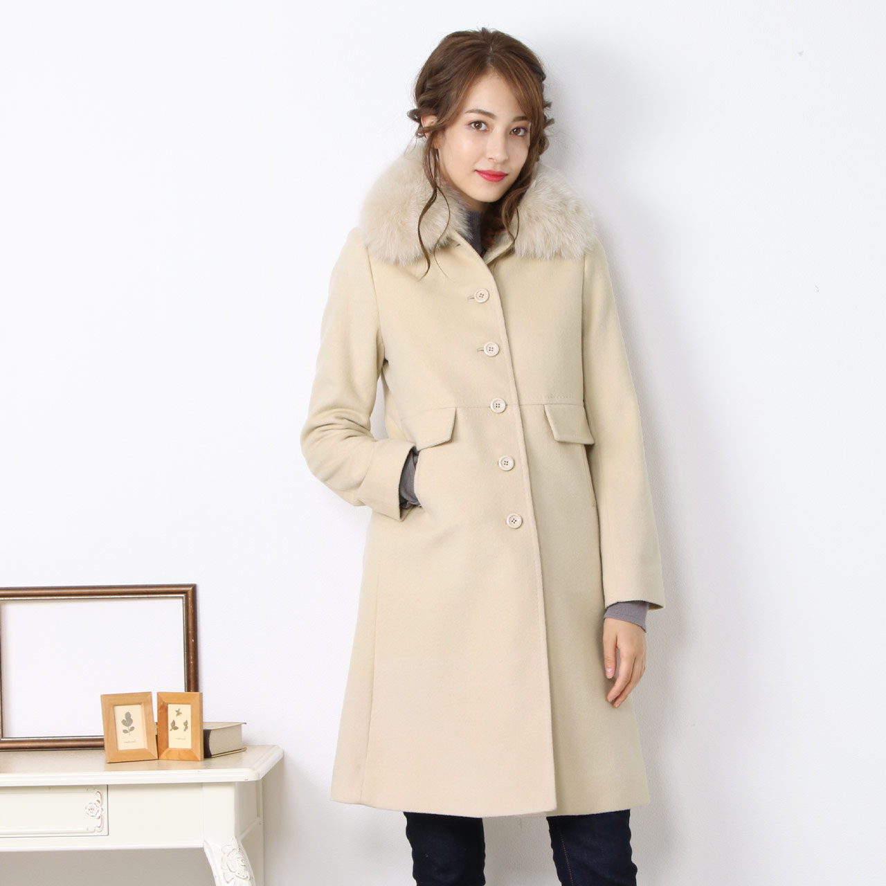 sankyo shokai（三京商会） ＜爆買＞[10%offクーポン]カシミヤ コート