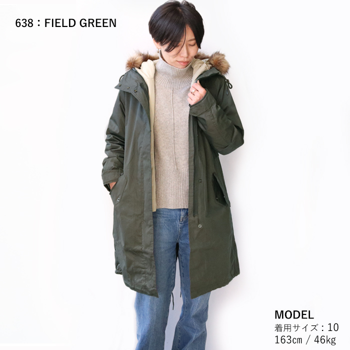 FRED PERRY（フレッドペリー） Womens ジップインライナーフィッシュ
