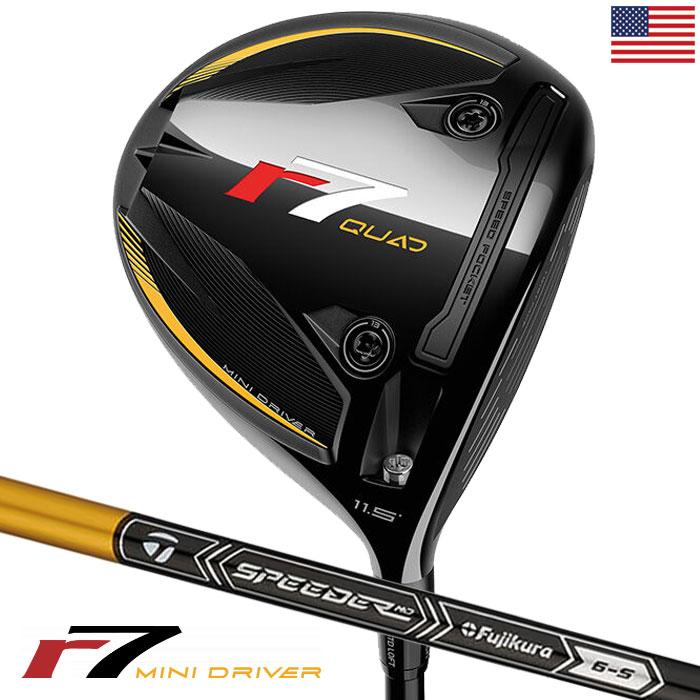 TaylorMade（テーラーメイド） R7 Quad Mini Driver ドライバー メンズ
