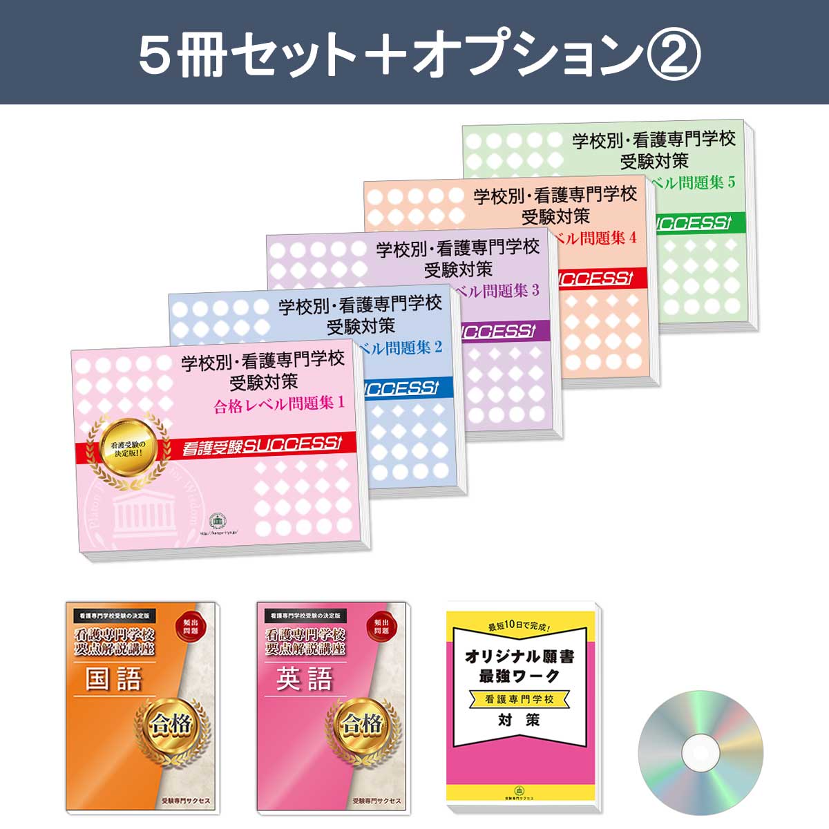 富山県高岡看護専門学校・直前対策合格セット問題集(5冊) 過去問の傾向