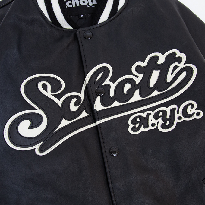 Schott N.Y.C（ショット） 【SALE!!】 Schott フルレザー スタジアム