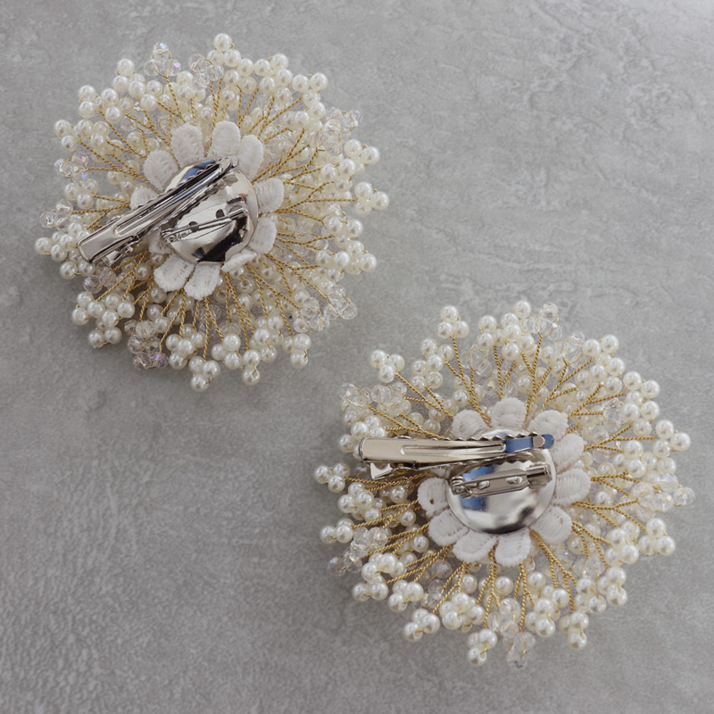 Jewel VOX コサージュ 卒業式 卒園式 母親 親 ブローチ パール