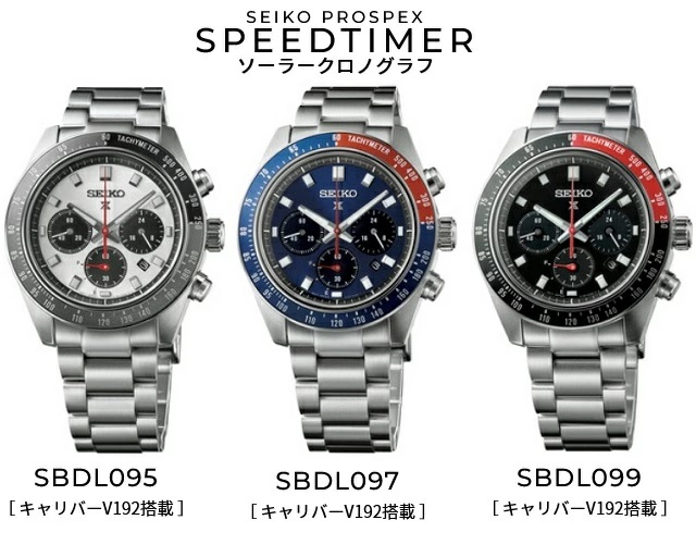 SPEEDTIMER メンズソーラークロノグラフ SEIKO PROSPEX SPEEDTIMER