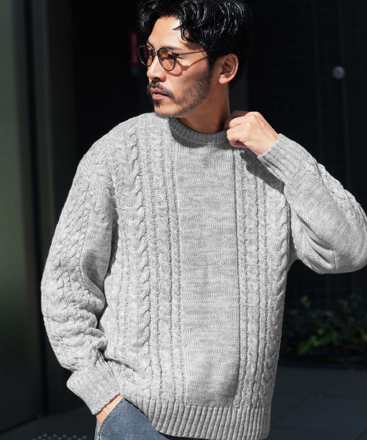 JIGGYS SHOP（ジギーズショップ） ニット セーター メンズ トップス