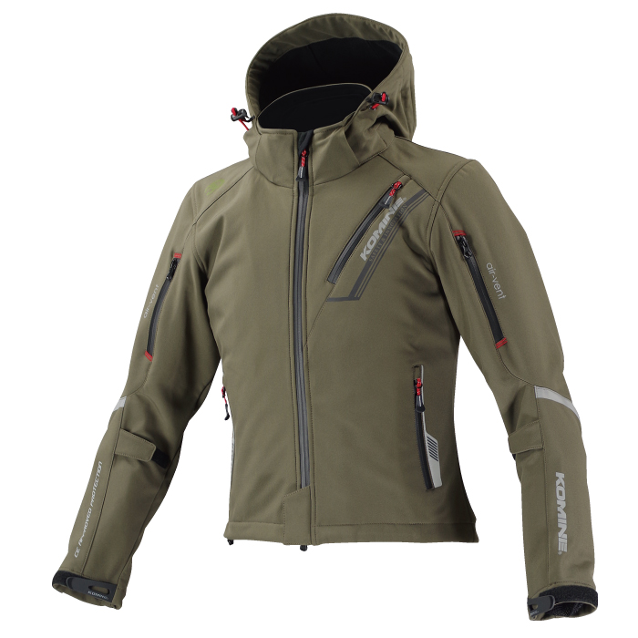 コミネ（Komine） ジャケット JK-579 プロテクトソフトシェル