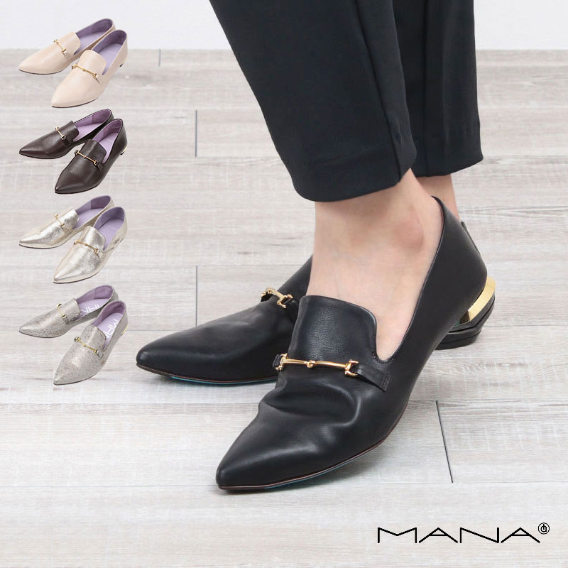 MANA（マナ） パンプス ホースビットバブーシュ 501079/78