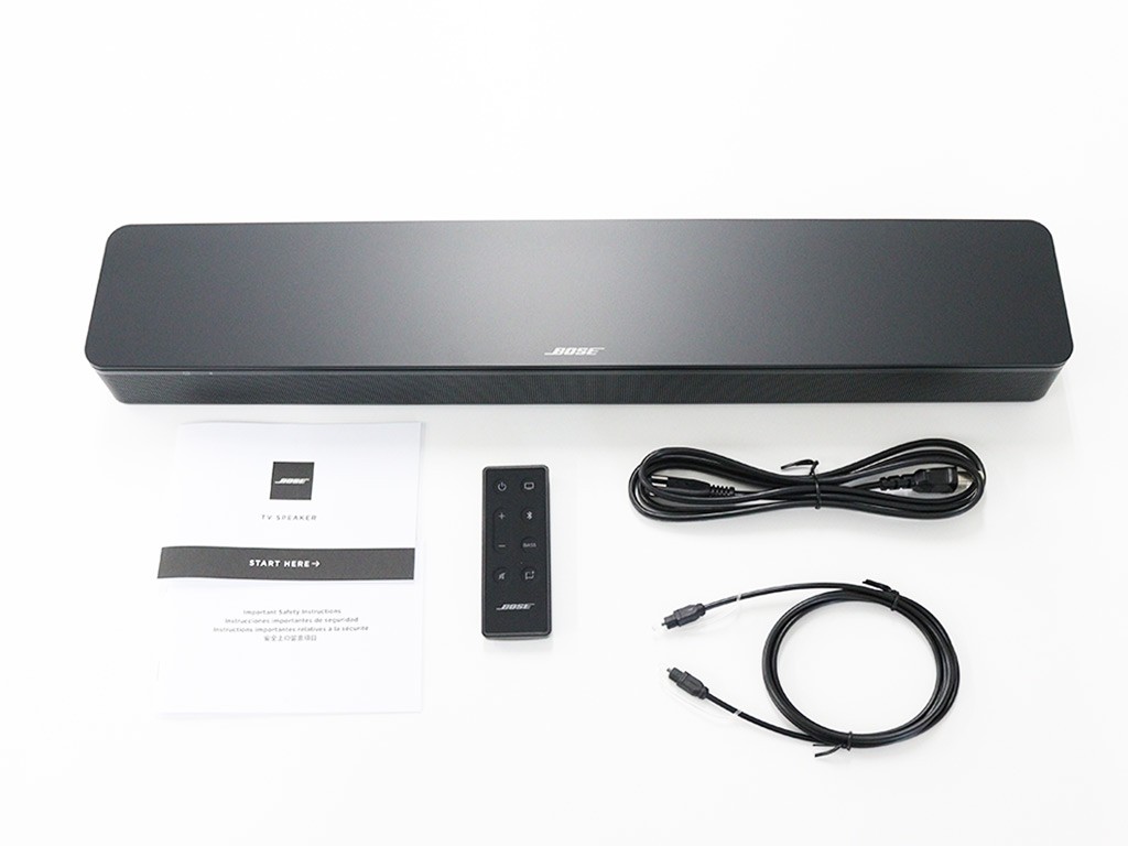 BOSEのTV Speakerで、テレビの音をさらに聞きやすく！│【試用レポート】