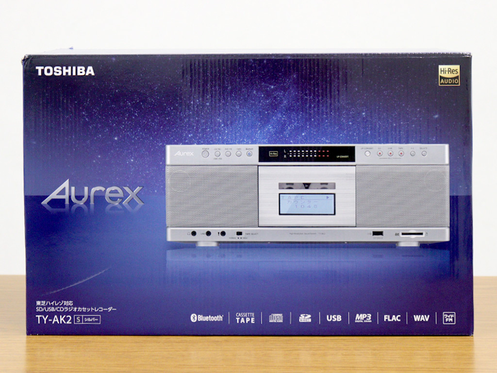 TOSHIBA TY-AK2 ラジカセ CDプレーヤー 定価28,000円 TY-AK2 | CD