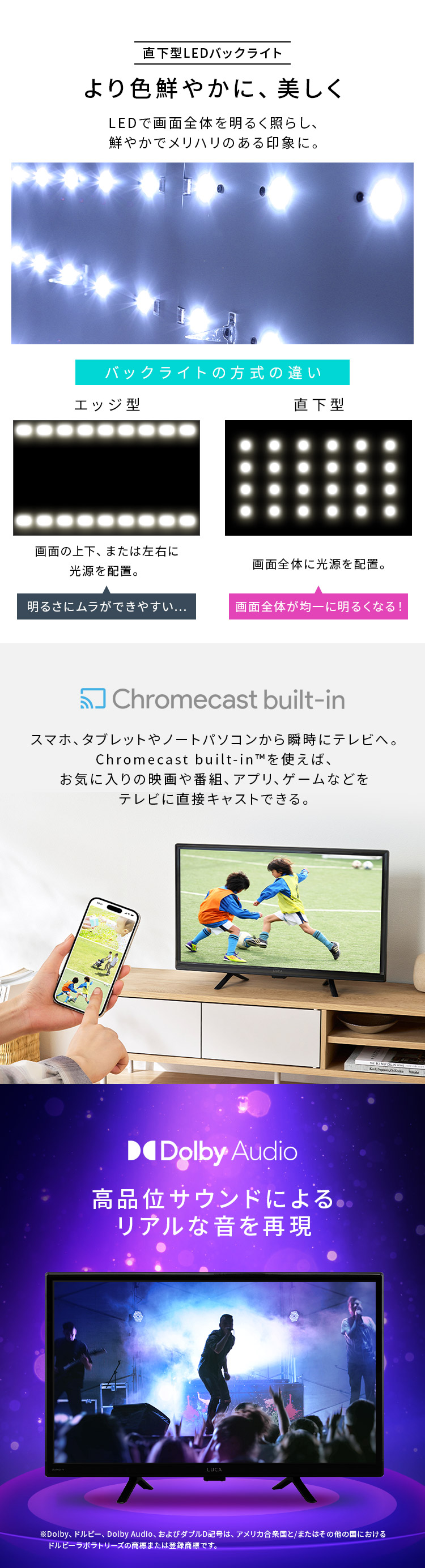 IRIS OHYAMA（アイリスオーヤマ） テレビ チューナーレステレビ 24V型