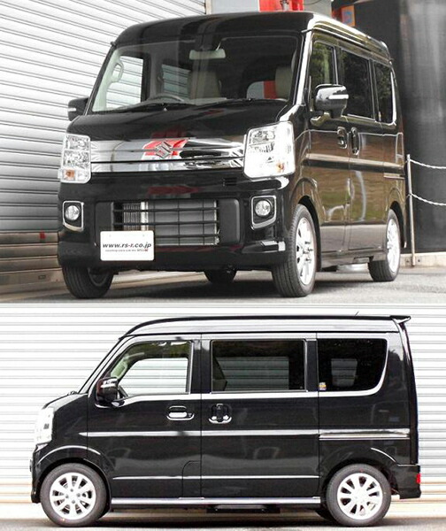 RSR エブリイワゴン DA17W ダウンサス 1台分 RSR RS-Rダウン S650W RS