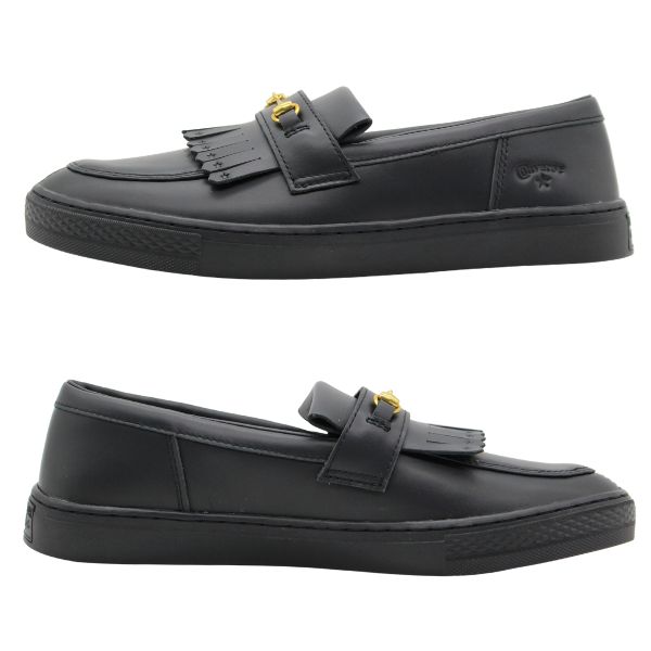 CONVERSE（コンバース） メンズ スニーカー シューズ スリッポン 靴 黒