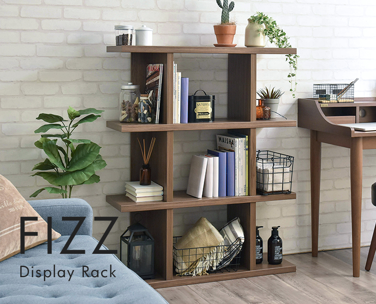 4FUL（フォーフル） シェルフ オープンシェルフ ラック ミドルタイプ