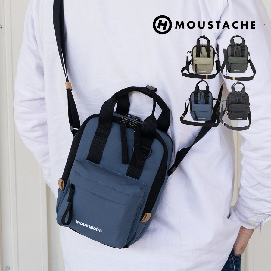 MOUSTACHE（ムスタッシュ） ショルダーバッグ メンズ 小さい 軽量 軽い