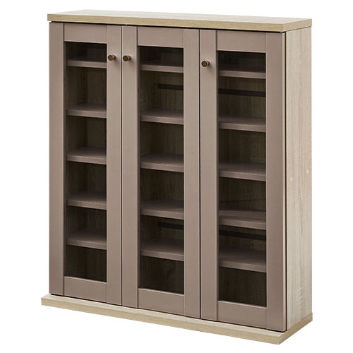 PUTUPUTU 【完成品設置付き】Toffy トフィー 本棚 書棚 ガラス