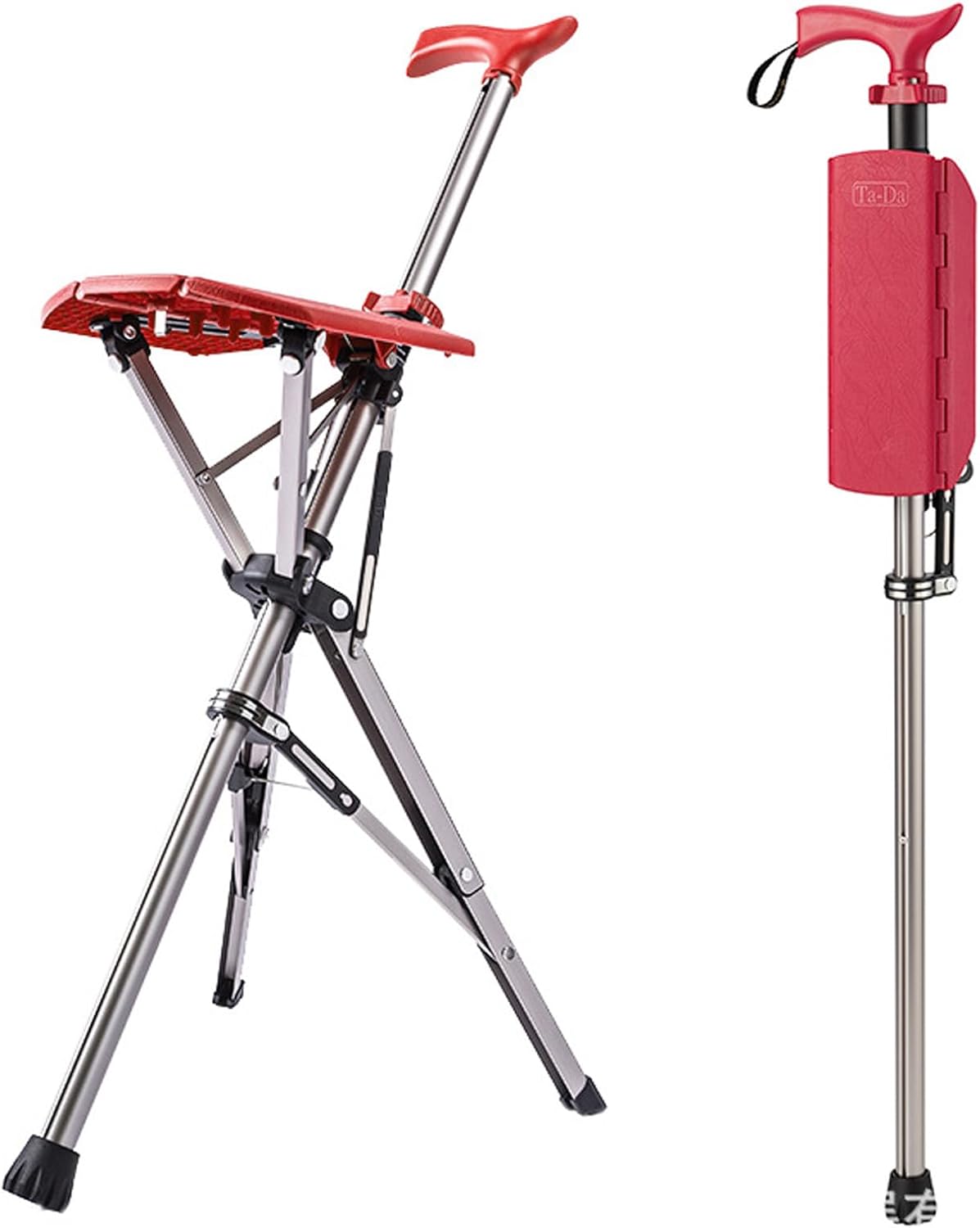 シート付き杖 ステッキチェア 杖 椅子になる杖 移動補助 高齢者用杖