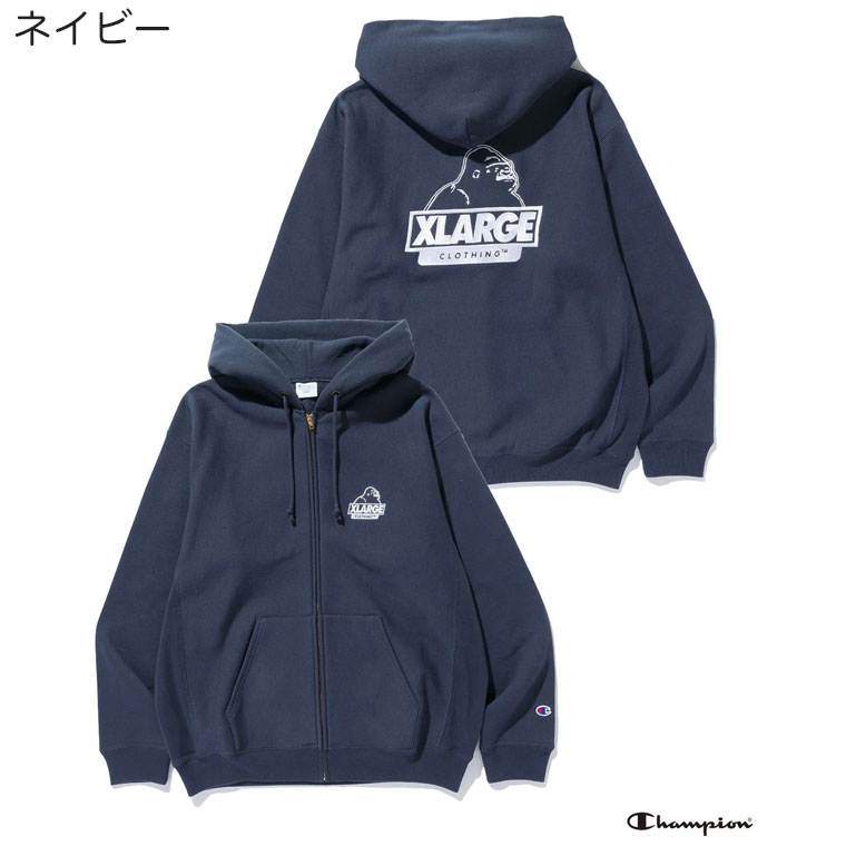 XLARGE（エクストラ ラージ） スウェット パーカー XLARGE×Champion