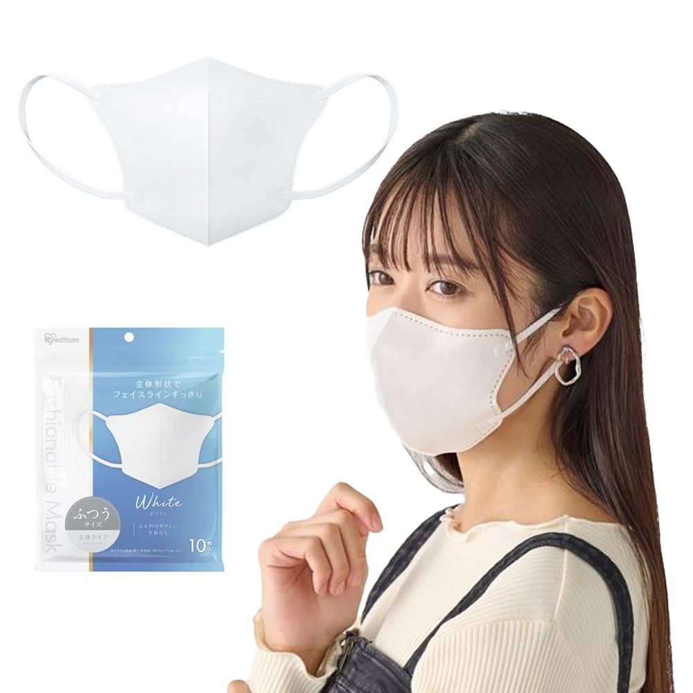 アイリスオーヤマ FASHIONABLE MASK 立体 RN-FA10SXQ