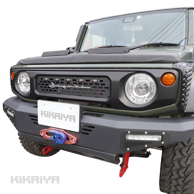 KIKAIYA（キカイヤ） ジムニー フロントグリル グリルマーカー 艶消し