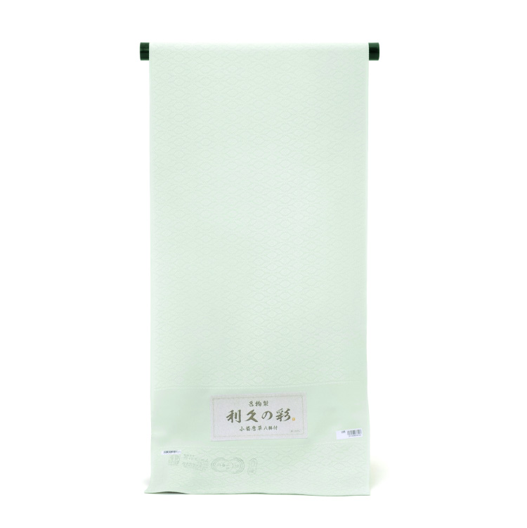 色無地 着物 正絹 反物 丹後ちりめん 名物裂 利休の彩 小菊唐草の八掛