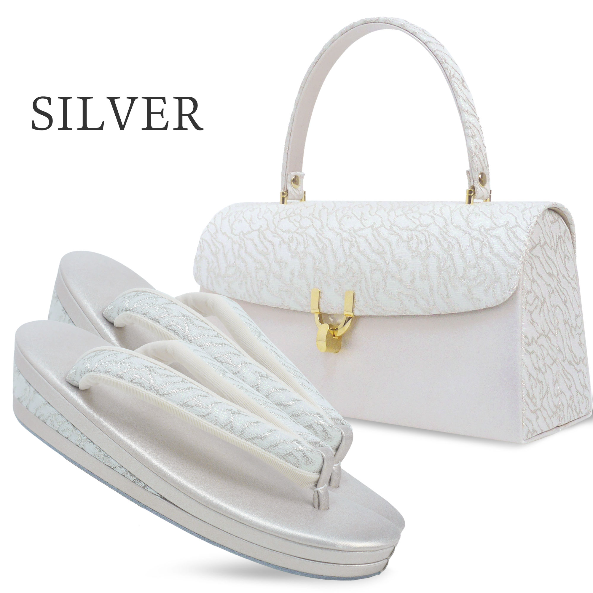 NISHIORI 高級 ローブ デコルテ 草履バッグ セット 選べる 2カラー 5