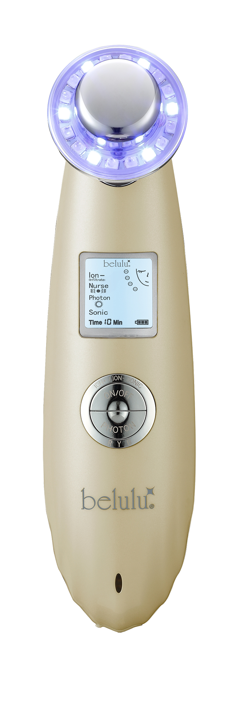 belulu 美顔器 毛穴ケア 美容家電 クレンジング【美ルル NEWクラッシィ