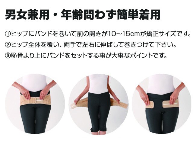 ヘルスパワー ゲルマバランサーバンド GBH(男女兼用 骨盤ベルト 腰