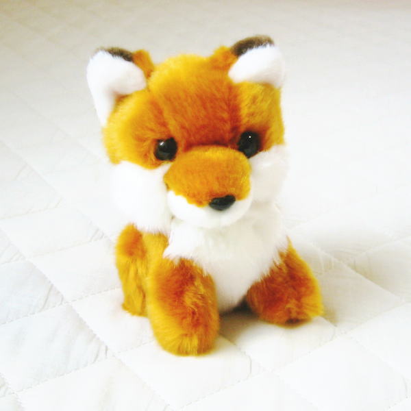 森のどうぶつ ぬいぐるみ きつね S 動物 キツネ 狐 アニマル 誕生日