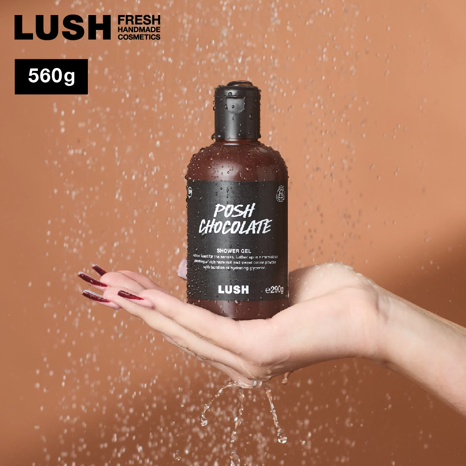 LUSH（ラッシュ） ポッシュチョコレート シャワージェル 560g ボディ