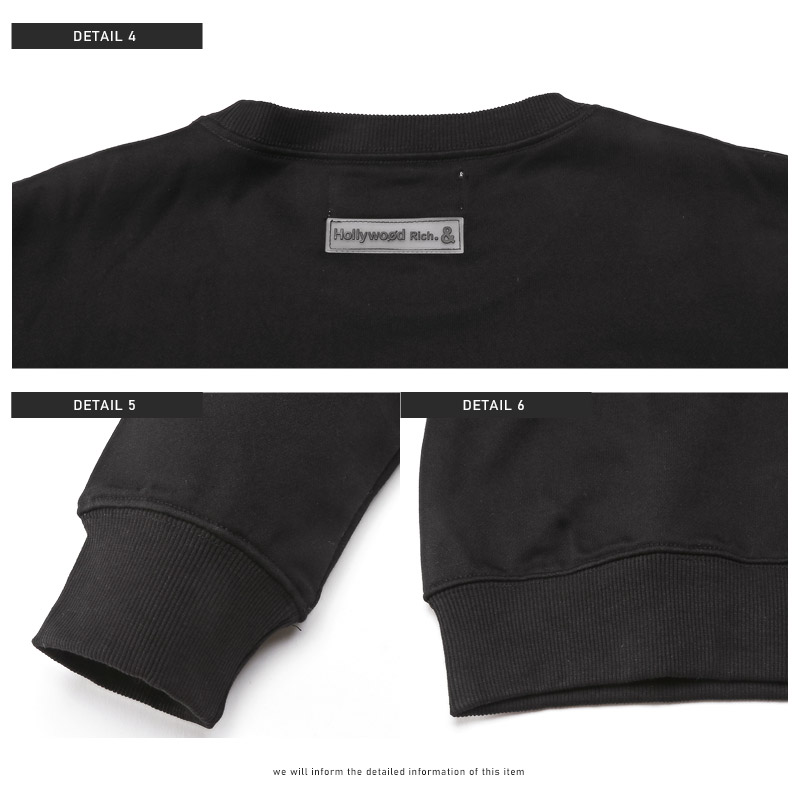 トレーナー メンズ スウェット ベア クマ ロゴ サガラ刺繍 アップリケ