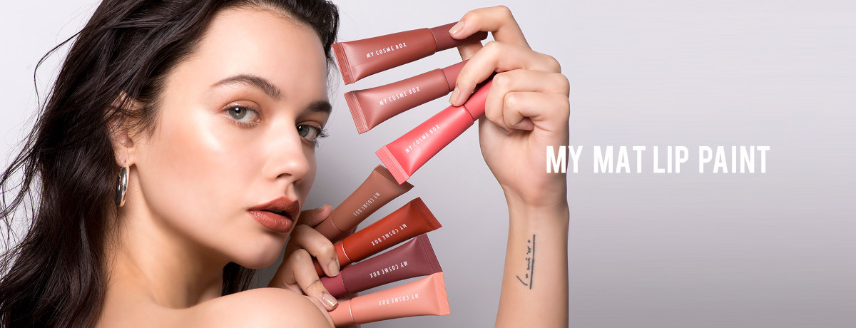 マイ コスメボックス マット リップ ペイント 6g×1本（全7色） 落ち