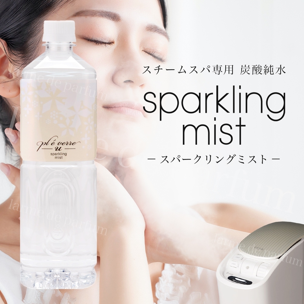 10本セット】【ホメオスタイル公認ストア】 スチーマー用炭酸純水 美顔