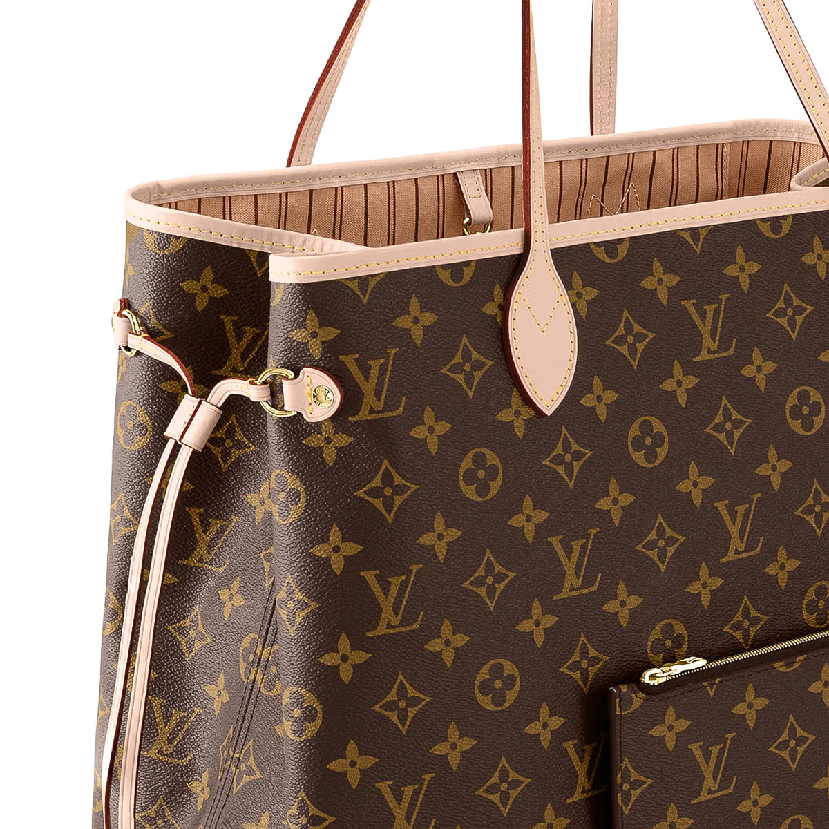 ネヴァーフル ルイヴィトン モノグラム バッグ LOUIS VUITTON トート