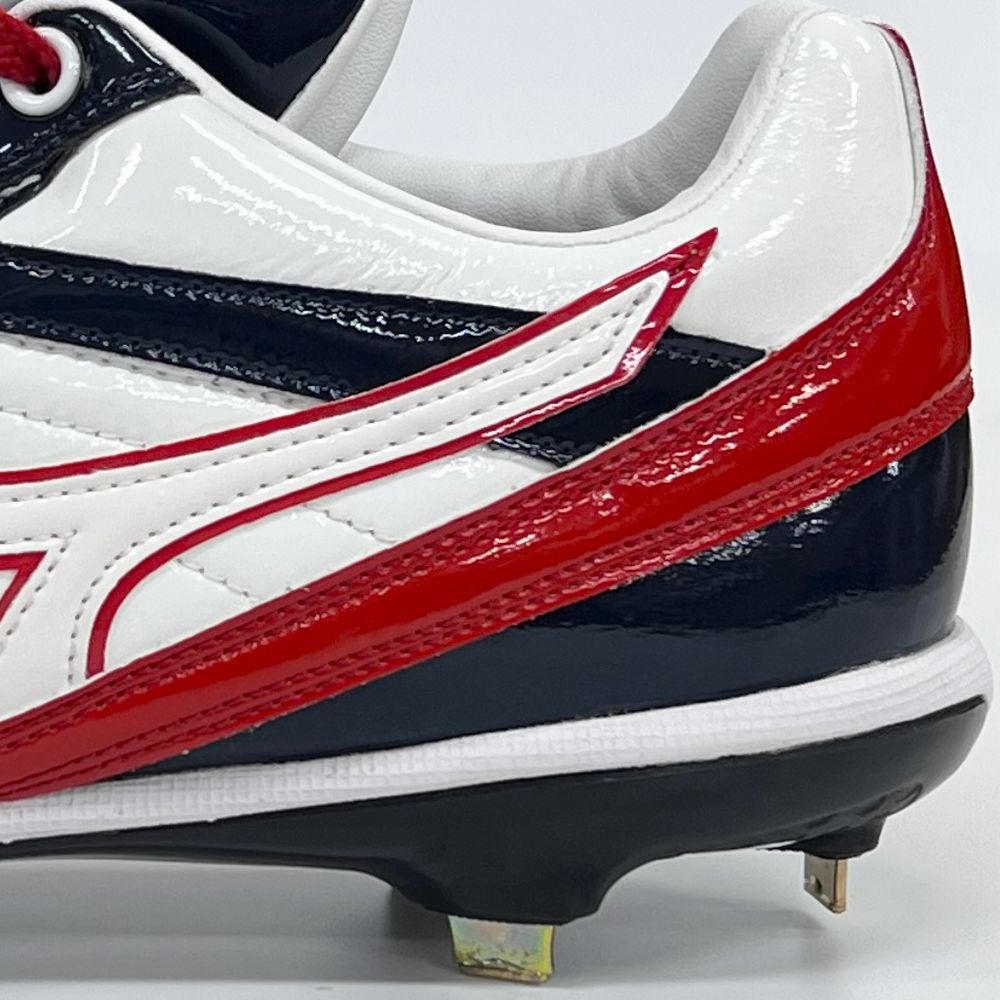 MIZUNO（ミズノ） 【サイズ交換送料無料】レッド×ネイビー 野球