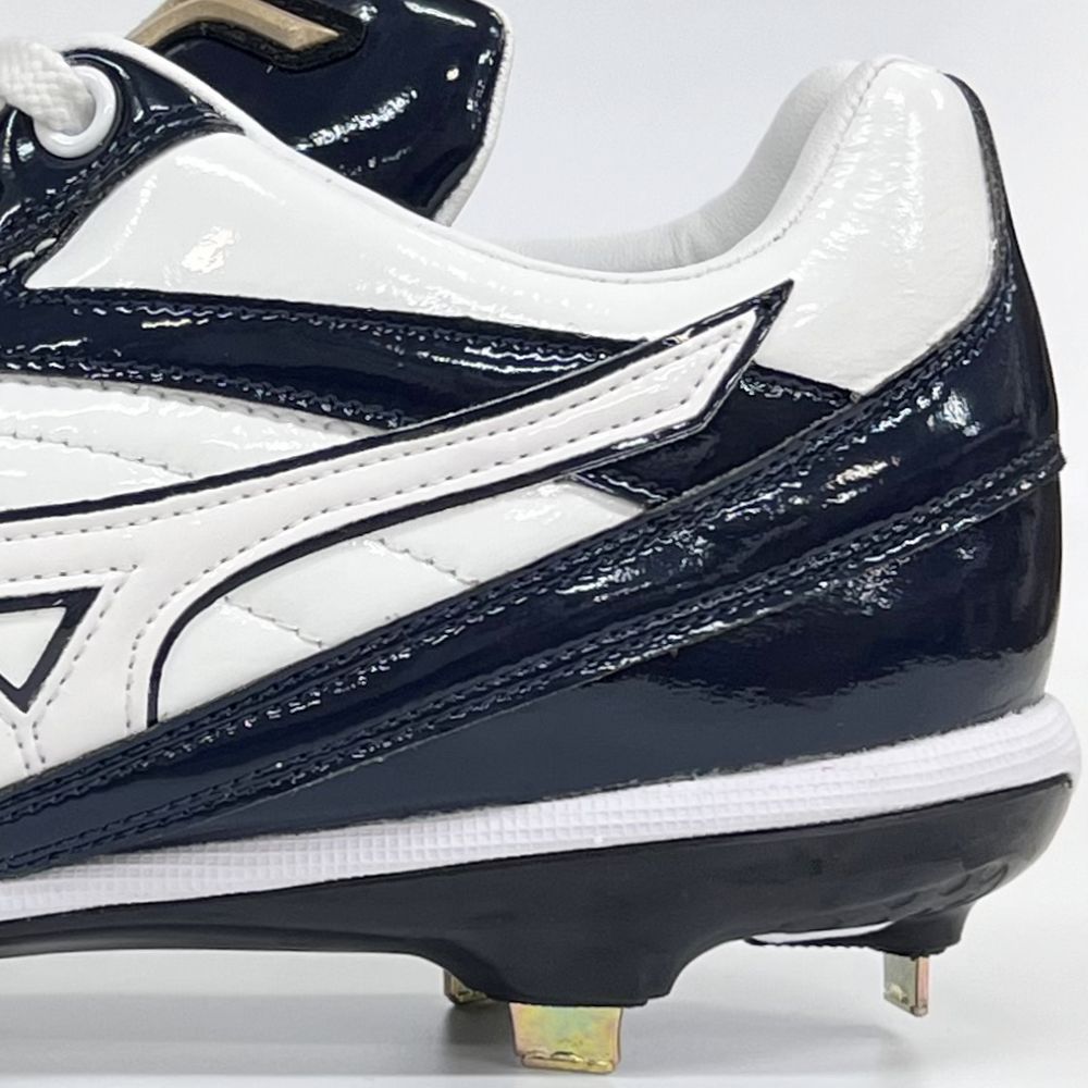 MIZUNO（ミズノ） 【サイズ交換送料無料】ホワイト×ネイビー 野球