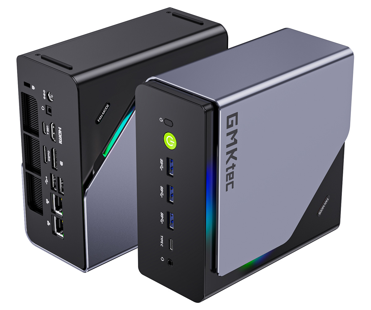 GMKtec ミニPC Nucbox K12 メモリ32GB ストレージ1TB AMD Ryzen 7 H