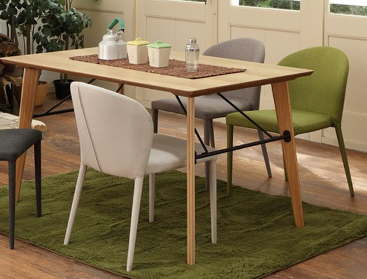 あずま工芸 ダイニングチェア 4脚セット 椅子 COSTA 座面高44cm