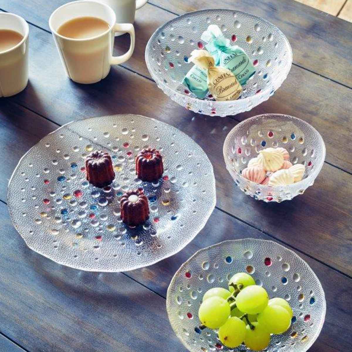 DANSK（ダンスク） ミディアムボウル 18.5cm バブルコンフェティ （ 皿