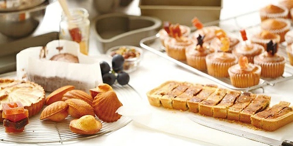 パウンドケーキ型 ミニ 6P 27cm スチール フッ素樹脂加工 富士ホーロー