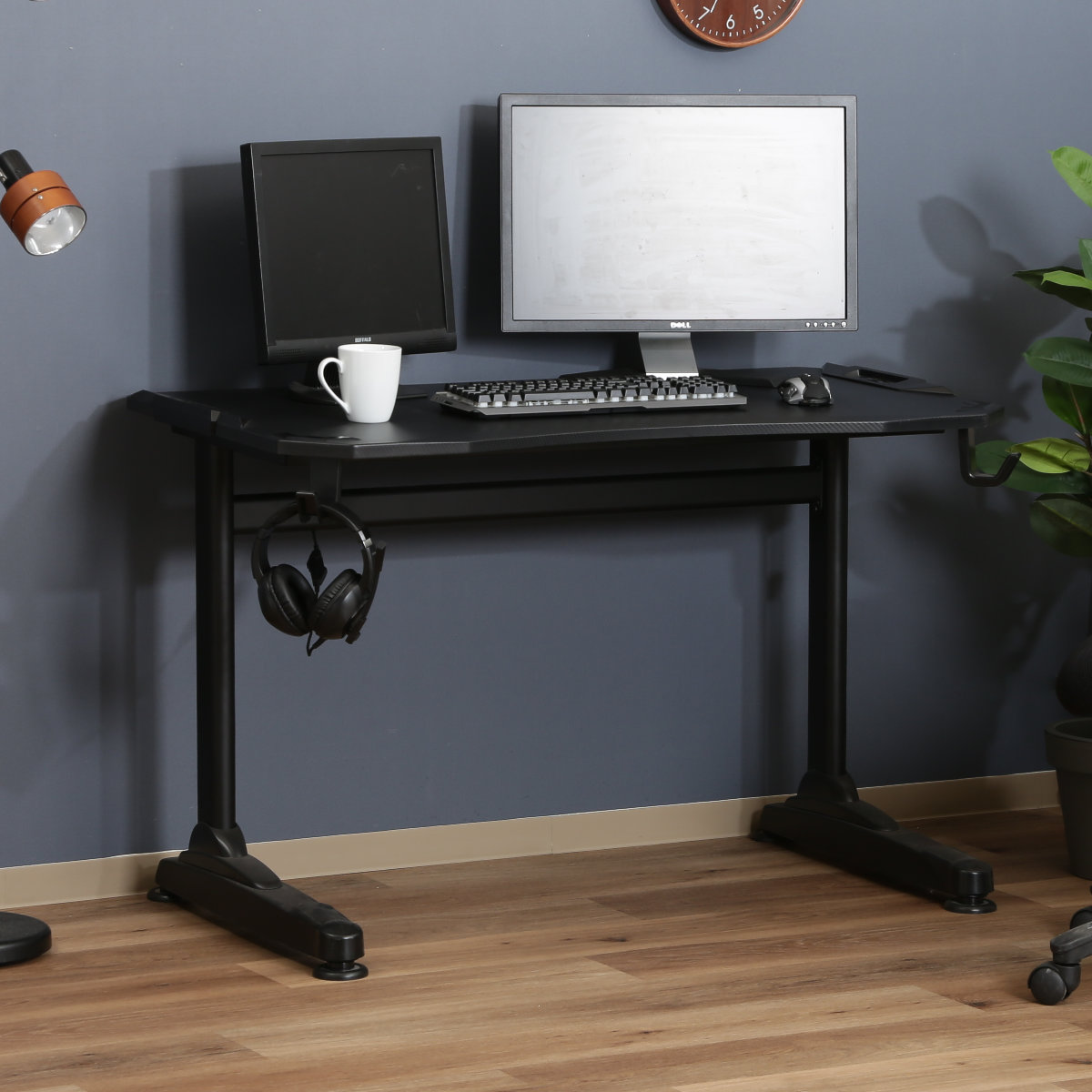 不二貿易（Fuji Boeki） ゲーミングデスク 幅120cm ワークデスク