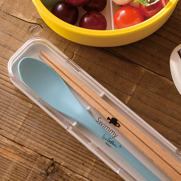 コンビセット 箸 スプーン スイミー カトラリーセット （ 食洗機対応
