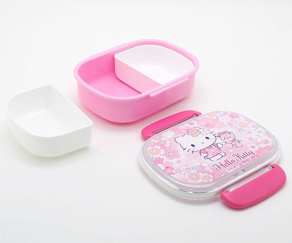 OSK（オーエスケー） お弁当箱 1段 ハローキティ サクラ 360ml 中子付