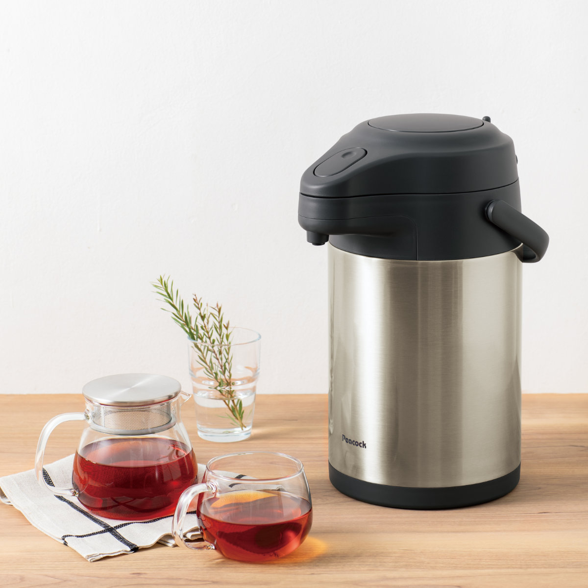 ピーコック魔法瓶工業 ポット 3L 真空断熱 保温 保冷 魔法瓶