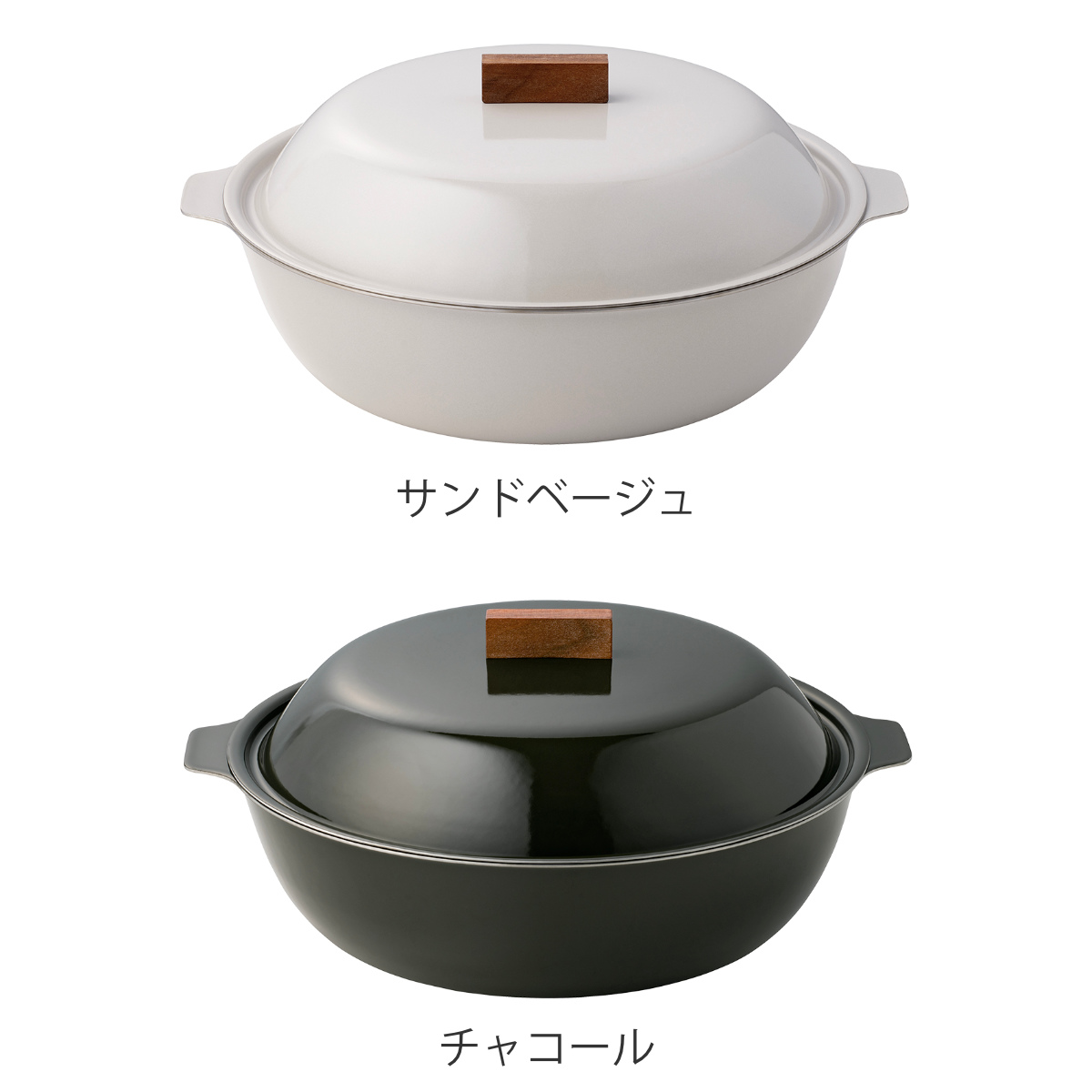 KINTO（キントー） KAKOMI IH琺瑯鍋 2L （ IH対応 ステンレス 琺瑯 IH