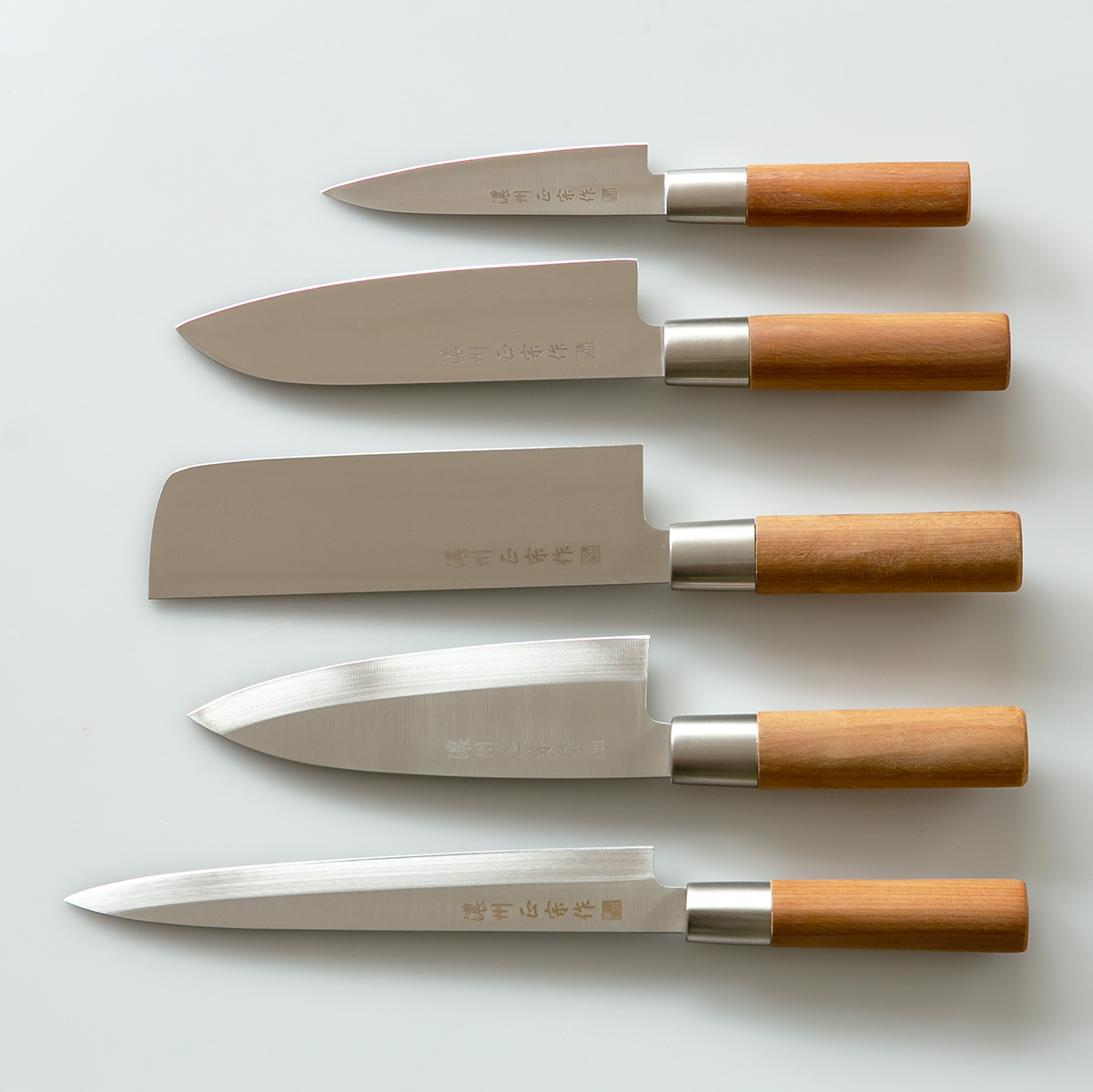 刺身包丁 20.5cm ステンレス和包丁 クロム 濃州正宗作 日本製 （ 包丁