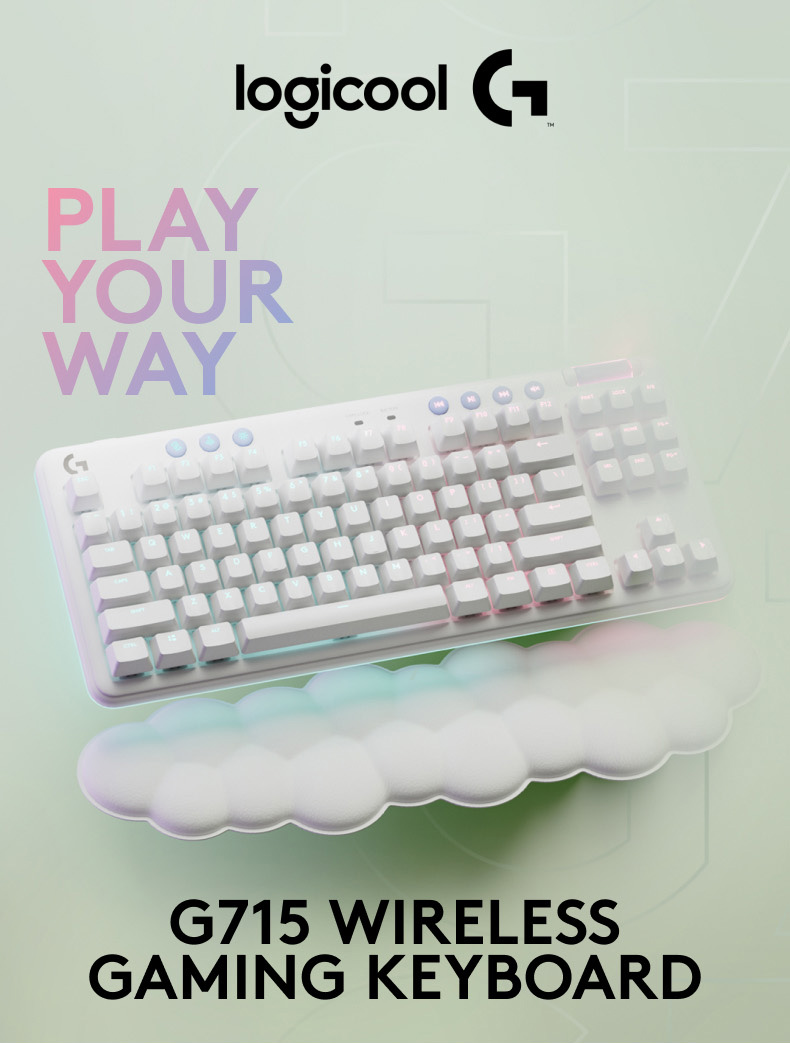 ロジクールG ゲーミングキーボード Logicool G G715WL ワイヤレス 無線