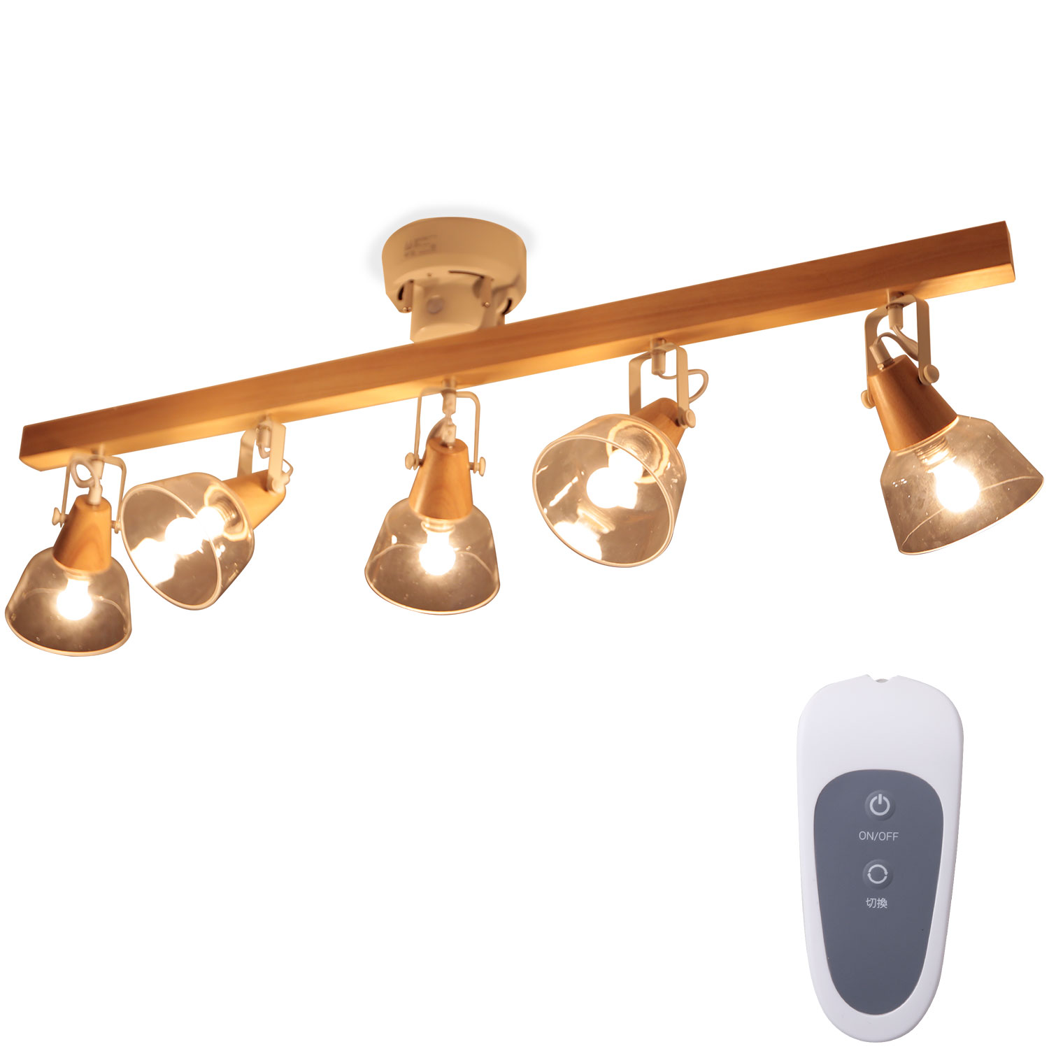 LOWYA（ロウヤ） スポットライト シーリングライト 4灯 LED対応