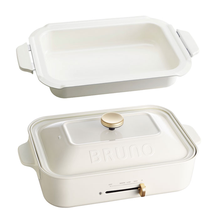 BRUNO（ブルーノ） コンパクトホットプレート セラミックコート鍋